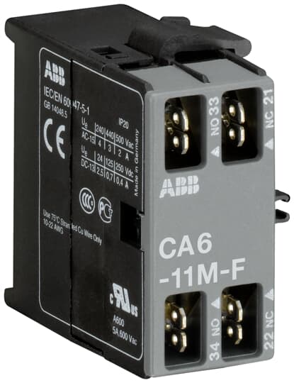 Contact auxiliaire CA6-11E-F – ABB GJL1201318R0003