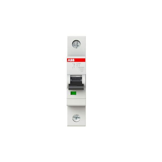Disjoncteur modulaire S200 1P C 1 6kA – ABB 2CDS251001R0014