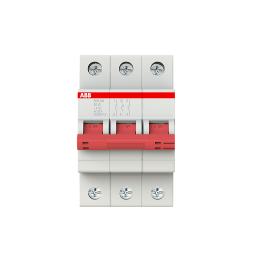 Interrupteur-sectionneur SHD 3P 32A 415VAC – ABB 2CDD273111R0040