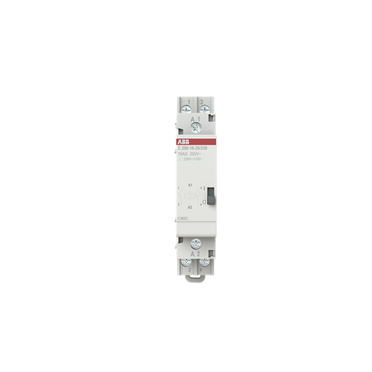E290 impulsswitch 1no, 16A, 230vac/ 110dc – ABB 2TAZ312000R2012