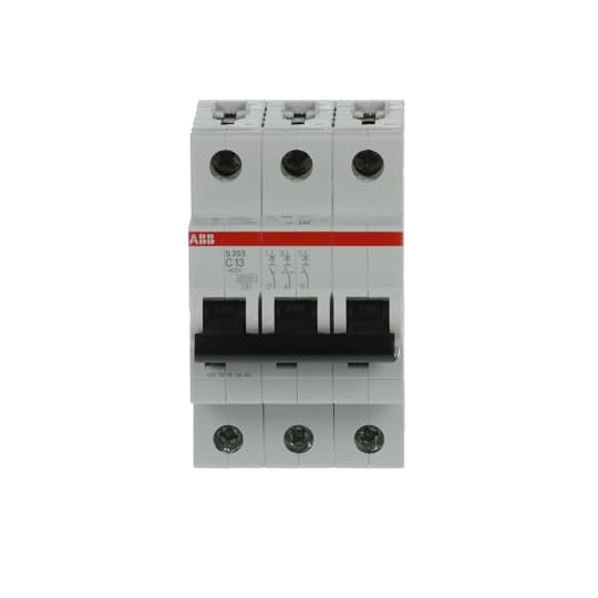 Disjoncteur modulaire S200 3P C 13 6kA – ABB 2CDS253001R0134