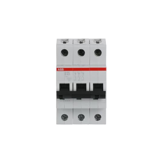 Disjoncteur modulaire S200 3P B 40 6kA – ABB 2CDS253001R0405