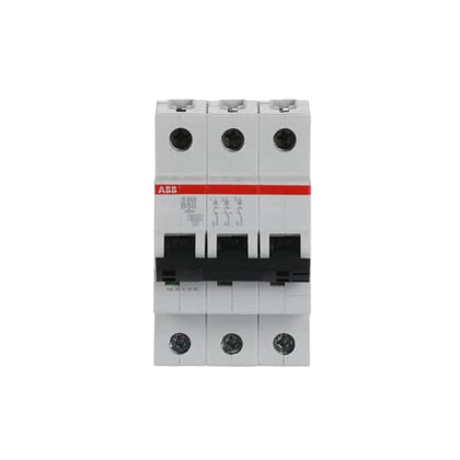 Disjoncteur modulaire S200 3P B 50 6kA – ABB 2CDS253001R0505