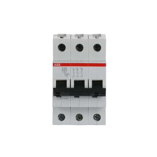 Disjoncteur modulaire S200 3P B 50 6kA – ABB 2CDS253001R0505