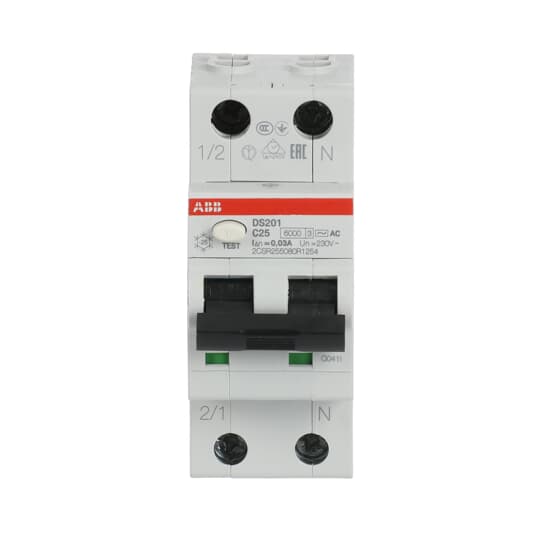 Disjoncteur différentiel DS201 B20 AC30 – ABB 2CSR255080R1254