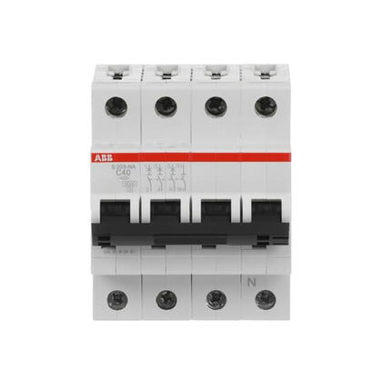 Disjoncteur modulaire S200 3P+N C 40 6kA NA – ABB 2CDS253103R0404