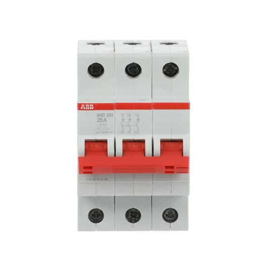 Interrupteur-sectionneur SHD 3P 16A 415VAC – ABB 2CDD273111R0025
