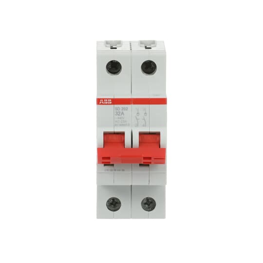 Interrupteur-sectionneur SD 2P 25A 440VAC – ABB 2CDD282101R0032