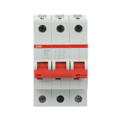 Interrupteur-sectionneur SD 3P 25A 440VAC – ABB 2CDD283101R0032