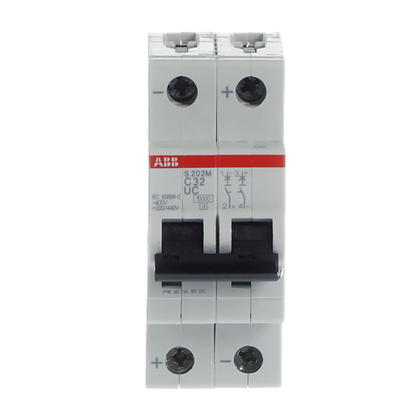 Disjoncteur modulaire S200MUC 2P C 3 10kA DC – ABB 2CDS272061R0324