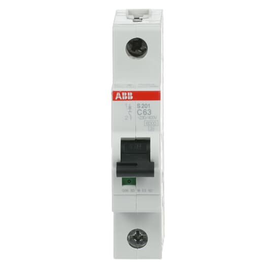 Disjoncteur modulaire S200 1P C 63 6kA – ABB 2CDS251001R0634