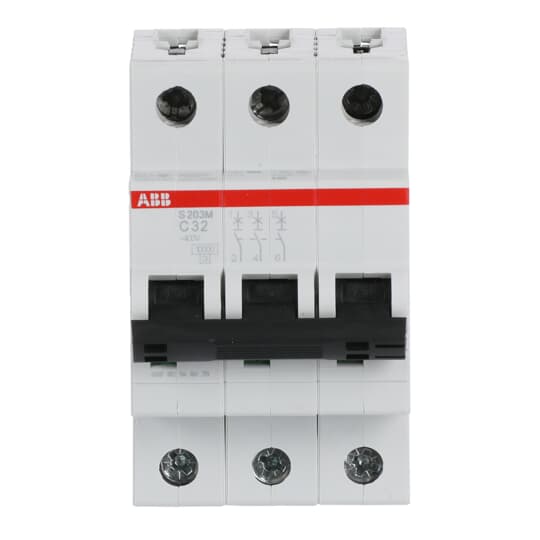 Disjoncteur modulaire S200M 3P C 32 10kA – ABB 2CDS273001R0324
