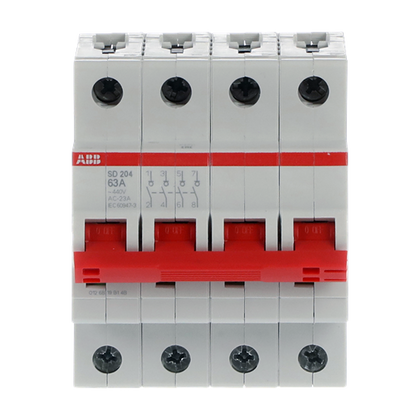 Interrupteur-sectionneur SD 4P 50A 440VAC – ABB 2CDD284101R0063