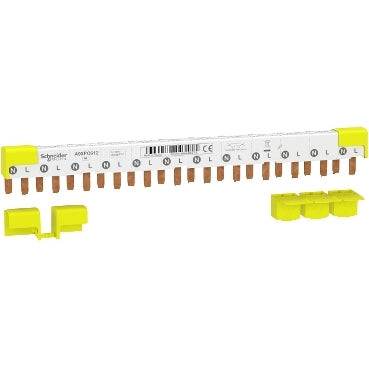 Acti9 iDT40 peigne 1P+N 12 modules de 18mm 80A