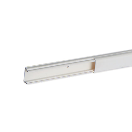 Moulures Optima TM en barre de 2m - 22 x 12,5mm - 1 compartiment