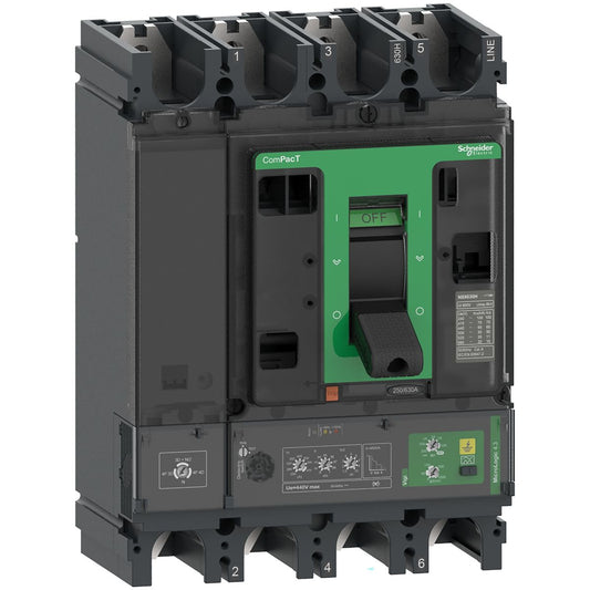 ComPacT NSX400F - disjoncteur Vigi - MicroLogic 4.3AB 400A - 4P4D - 36Ka