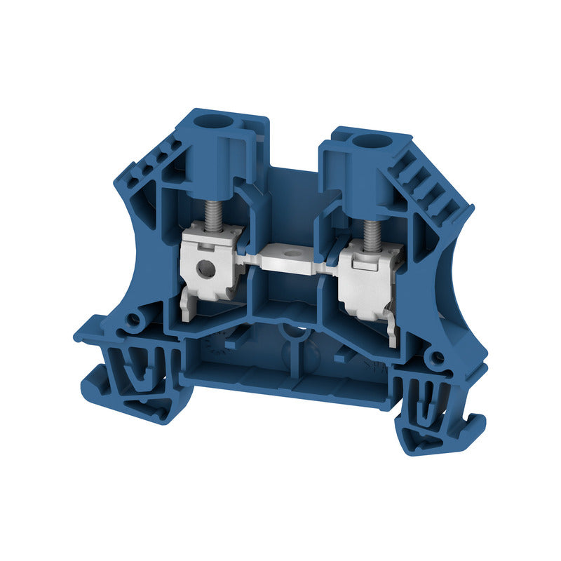 Feed-through Bornier, à vis connection, 6 mm², 800 V, 41 A, Num – Weidmüller 1020280000 – lot de 100