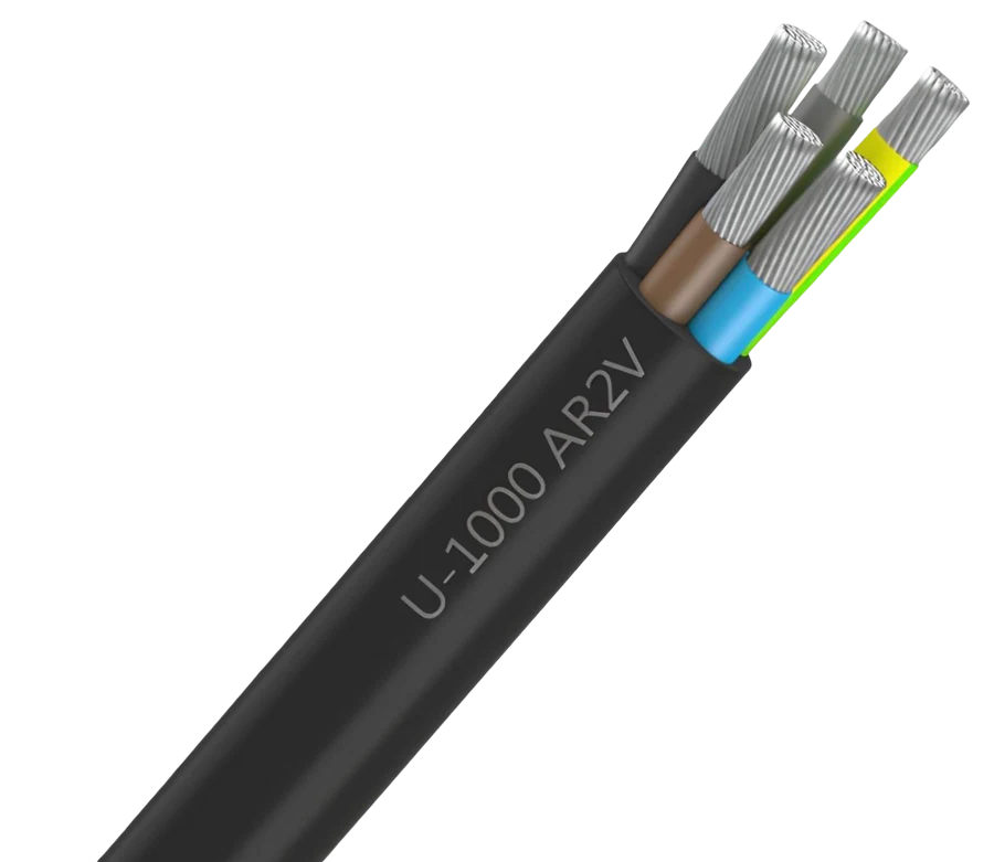 CÂBLE RIGIDE – ALUMINIUM – U-1000 AR2V – 5G25