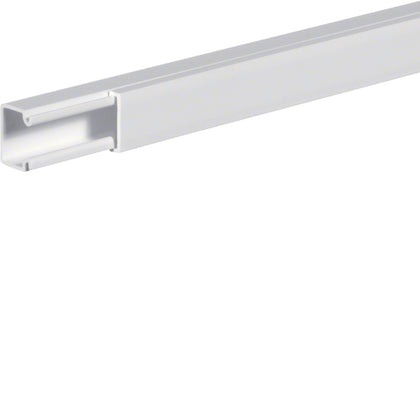 Goulotte de distribution lifea LF 10x12 mm 1 compartiment PVC Blanc – Hager LF1001009016