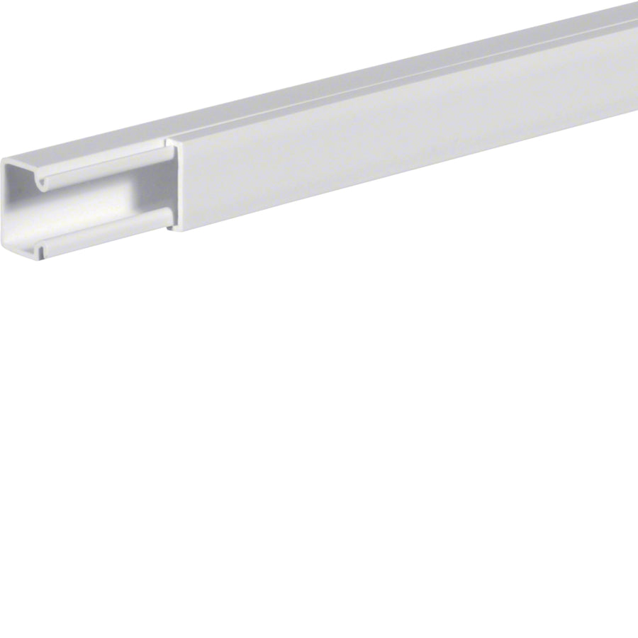 Goulotte de distribution lifea LF 10x12 mm 1 compartiment PVC Blanc – Hager LF1001009016