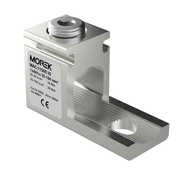 Connecteur OT150 1xAl/Cu 16-150 mm² – MOREK MAC1150E10