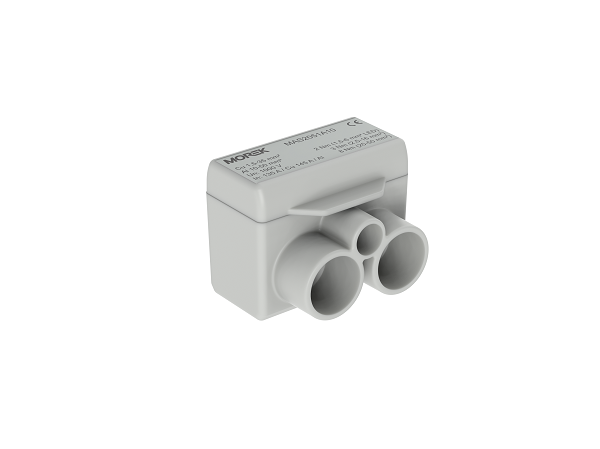 Répartiteur SLT50-2-1 gris Al 16-50/Cu 2,5-35 + 1x1,5-6mm2 1000V – MOREK MAS2051A10