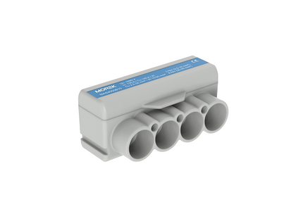 Répartiteur SLT50-4 bleu Al 10-50/Cu 2.5-35 mm2 1000V – MOREK MAS4050B10
