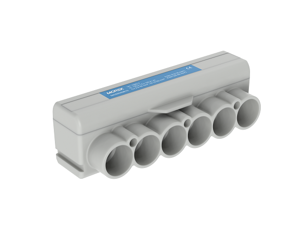 Répartiteur SLT50-6 bleu Al 10-50/Cu 2.5-35 mm2 1000V – MOREK MAS6050B10