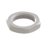 Contre-écrou, PA6, gris clair RAL7035 – MOREK