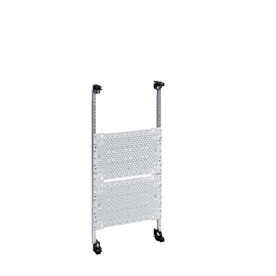 Kit Avec plastique montage. plaques 1x4 rangées – Hager UM41UK