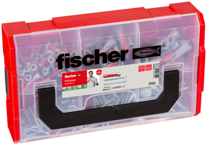 Coffret FixTainer 105 chevilles DuoPower Ø6/8/10 avec vis – Fischer