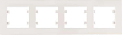Plaque Intens 4P jaune - blanc – Hager WL5740