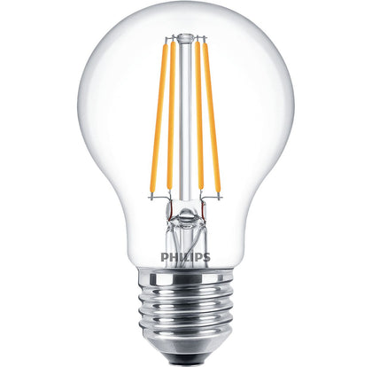 Lampe LED CLA LEDBulb ND 7-60W E27 WW A60 CL – PHILIPS 929001387302 – lot de 10
