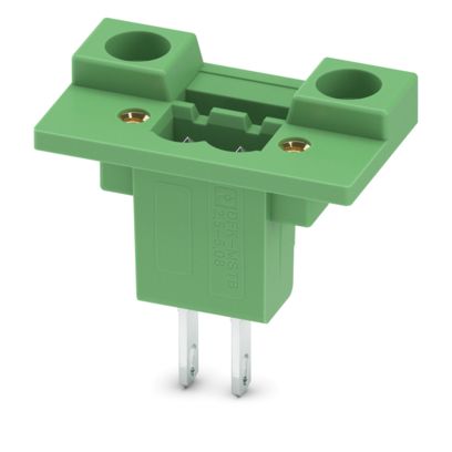 Embase traversante DFK-MSTB 2.5/ 2-GF-5.08, 2 pôles, 2 connexions, 2 potentiels, pas 5.08mm – Phoenix Contact 0710170 – lot de 50
