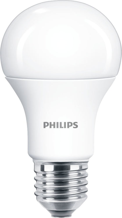 Lampe LED A60 10.5W/75W E27 2200-2700K 1055lm Dim 15Y finition mate BL – PHILIPS 929002053601