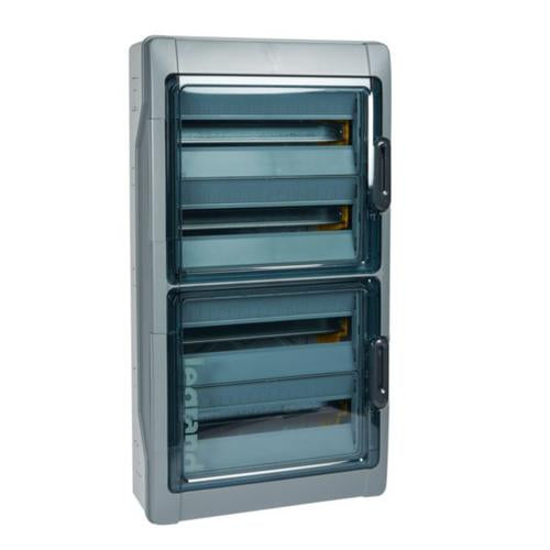 Tableau électrique résidentiel Plexo IP65, 18M, 72m, RAL 7046, W 448mm – Legrand 601988