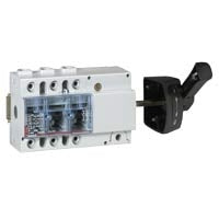Interrupteur-sectionneur Vistop 125 A, 3P, 5 modules, coloris noir, 70 kW, latéral 7.5 – Legrand 022544