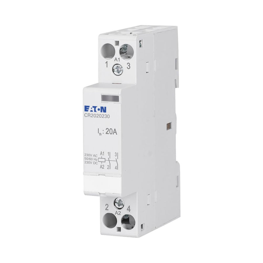 Contacteur modulaire, 20A, 230V AC/DC, 2NO – EATON 135181