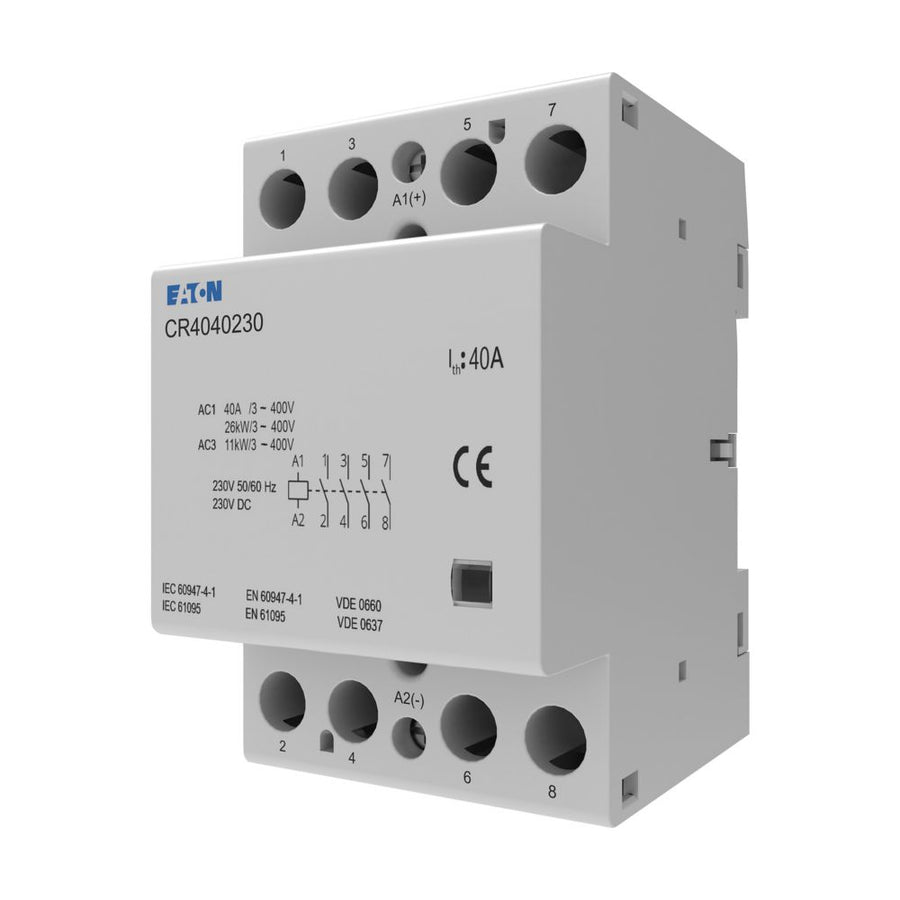 Contacteur modulaire, 40A, 230V AC/DC, 4NO – EATON 135211
