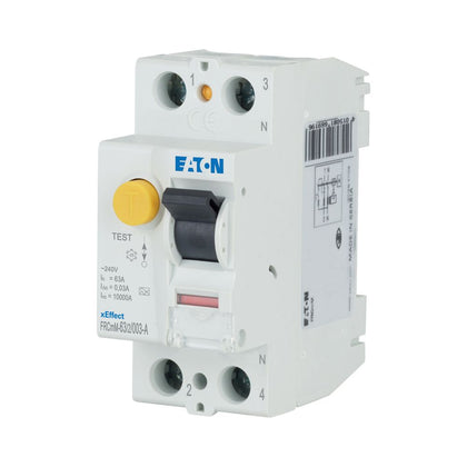 Interrupteur différentiel 63A, 2p, 30mA, type A – EATON 170433