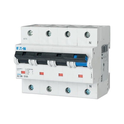 Disjoncteur modulaire 80A, 3p+N, courbe C – EATON 211803