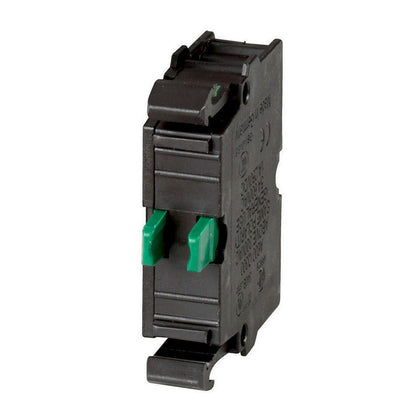 Bloc de contact, à vis borne, Front fixing, 1 N/O, 24 V 3 A, 220 V 230 V 240 V 6 A – EATON 216376 – lot de 20