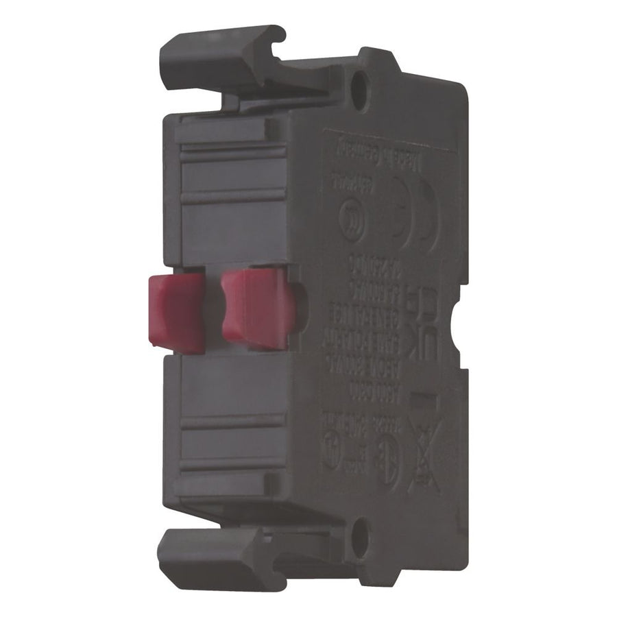 Bloc de contact, à vis borne, Front fixing, 1 NC, 24 V 3 A, 220 V 230 V 240 V 6 A – EATON 216378 – lot de 20