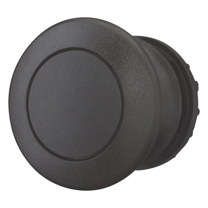 Mushroom actuator, RMQ-Titan, Mushroom, à impulsion, Mushroom noir, noir, Blank, Bezel: noir – EATON 216713 – lot de 5