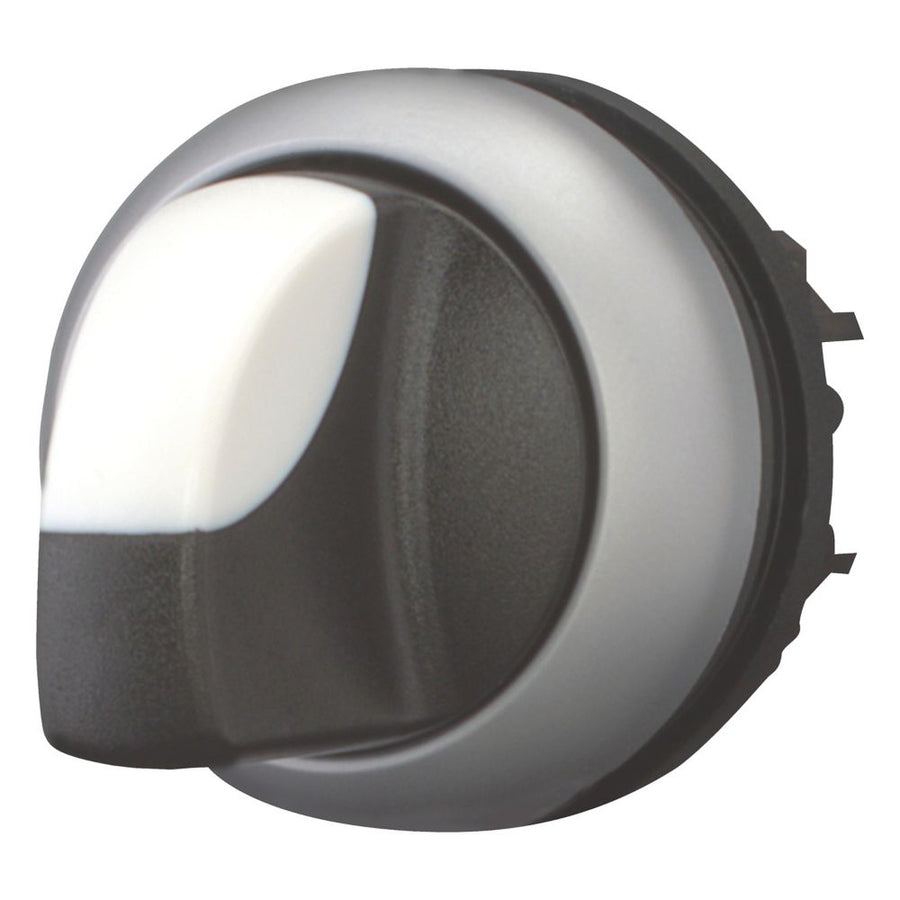 Commutateur, RMQ-Titan, à manette, à impulsion, 2 positions, collerette titane – EATON 216865