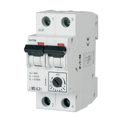 Disjoncteur moteur, 6,3-10A, 2p – EATON 248398