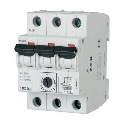 Disjoncteur moteur, 6,3-10A, 3p – EATON 248411