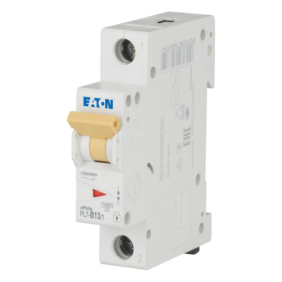 Disjoncteur modulaire 13 A, 1p, courbe B – EATON 262675