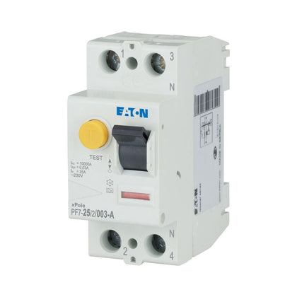 Interrupteur différentiel 25A, 2 p, 30mA, type A – EATON 263599