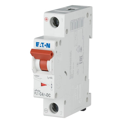 Disjoncteur modulaire 4 A, 1p, courbe C, DC – EATON 264885